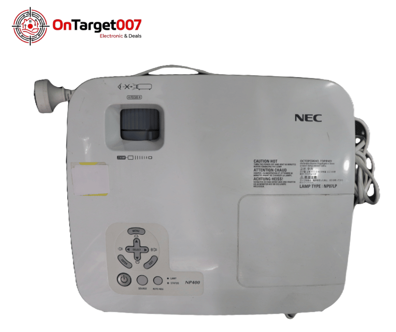 NEC NP400 Projector – High-Brightness Multimedia Projector
