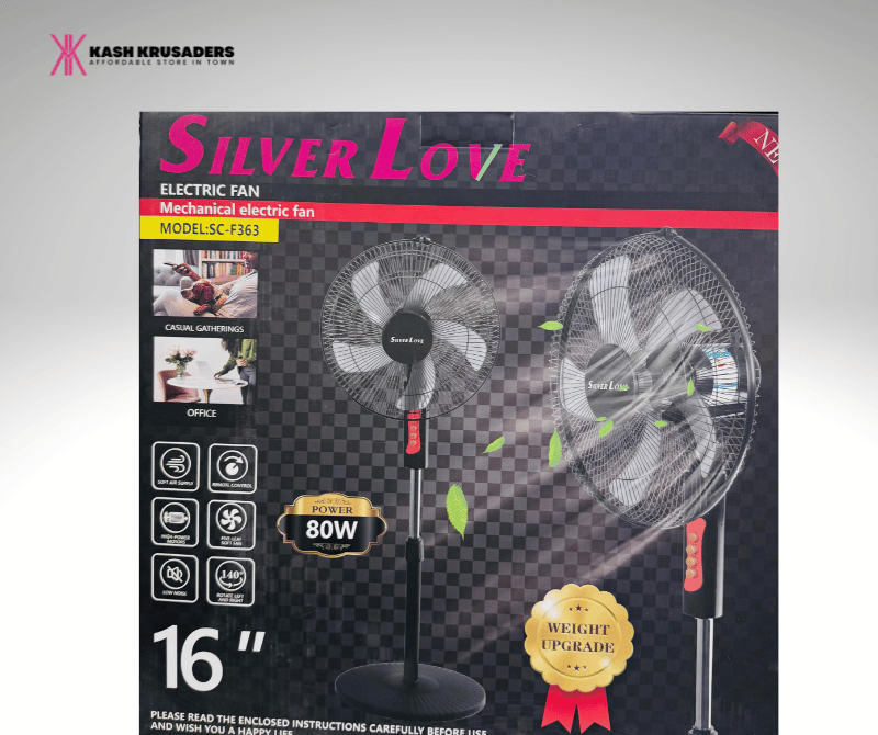 Electric Fan 16" 80W 