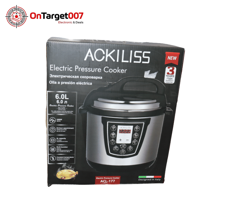 (ACL‑177) Electric Pressure Cooker – ACK11155