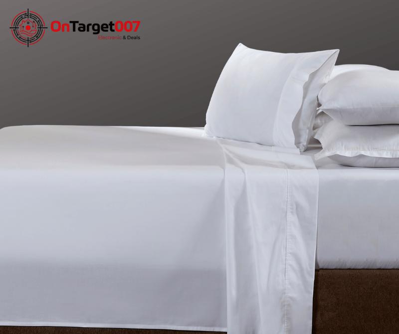 Royal Comfort Organic Cotton Sheet Set – 4-Piece Double Bed Set