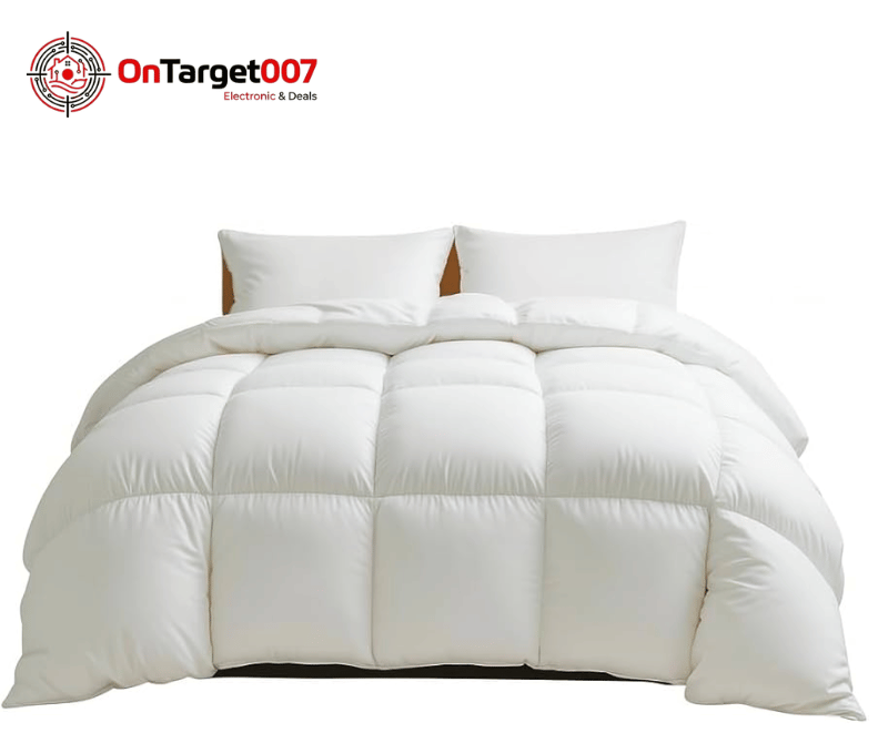 Royal Comfort Duck Feather & Down Quilt – Single Size | 500GSM