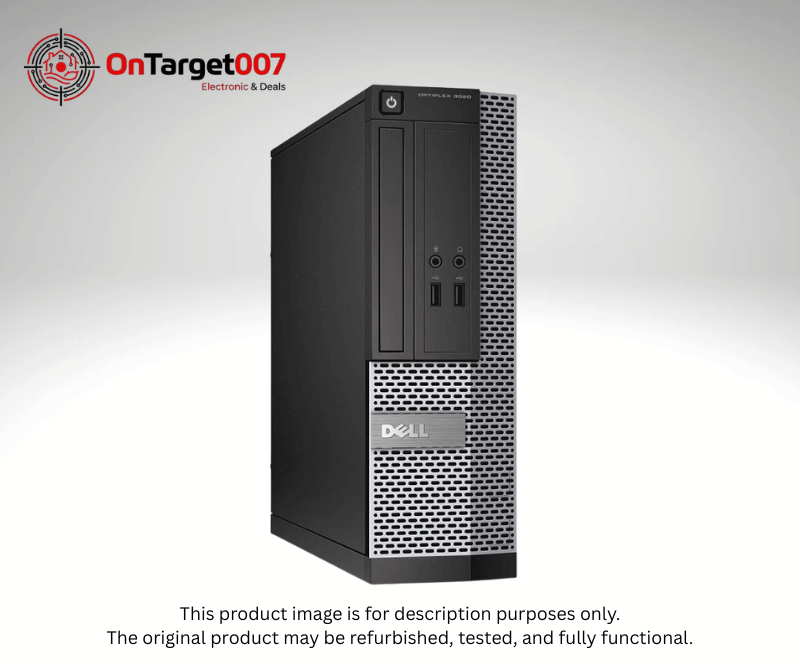 Dell OptiPlex 3020 SFF Desktop PC – Intel Pentium G3220 4th Gen, 4GB DDR3 RAM, 500GB HDD