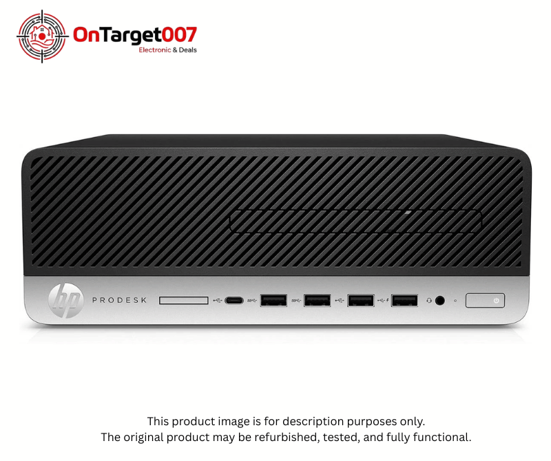 HP ProDesk 600 G4 SFF Desktop PC – Intel Core i5 7th Gen, 4GB DDR4 RAM, 240GB SSD
