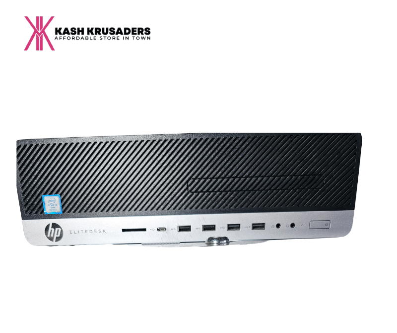 HP EliteDesk 800 G4 SFF Desktop PC – Intel Core i5- 8th Gen, 4GB DDR4 RAM, 500GB HDD