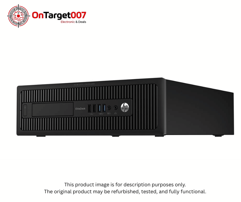 HP EliteDesk 700 G1 SFF Desktop PC – Intel Core i3 4th Gen, 4GB DDR3 RAM, 500GB HDD