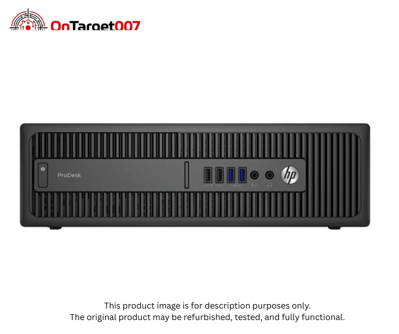 HP ProDesk 600 G2 SFF Desktop PC – Intel Core i3-6th Gen, 4GB RAM, 500GB HDD