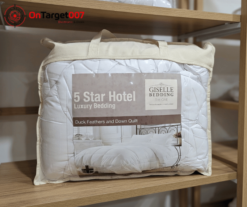 5star Hotel GISELLE bedding -Duck feather and down Quilt King Size