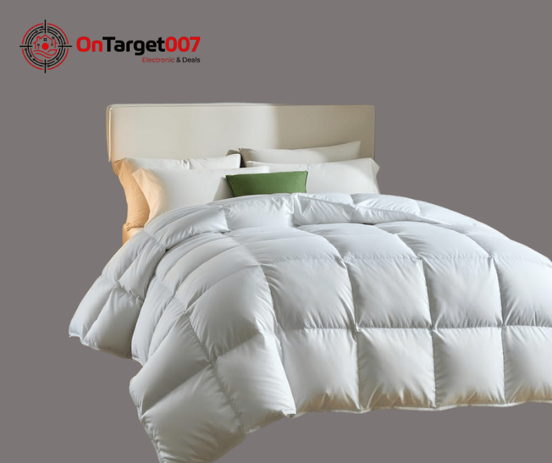 Royal Comfort premium silver goose feather Quilt- 95% feather & 5% Down-Queen Size