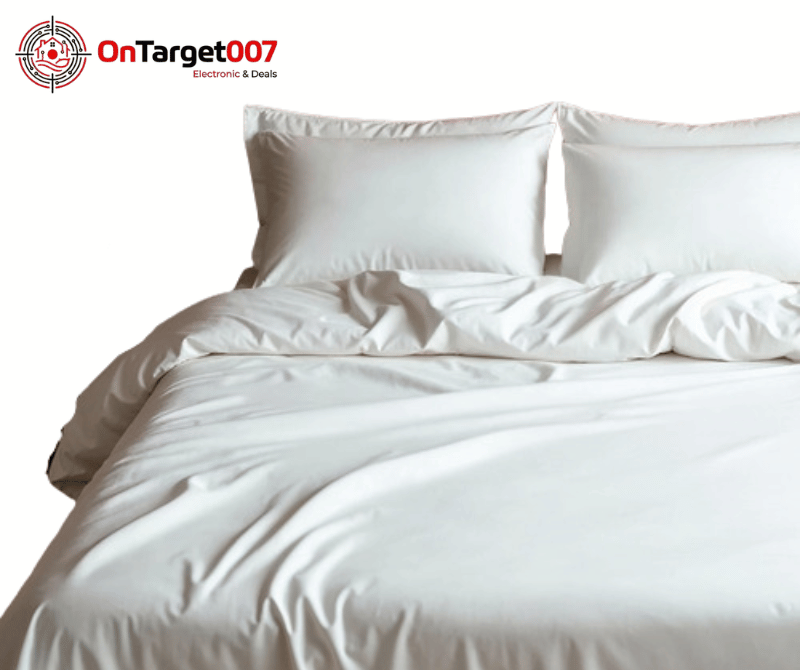 Royal Comfort 1200TC Ultra Soft Queen Bed Sheet Set White | 4 Piece Luxury Bedding