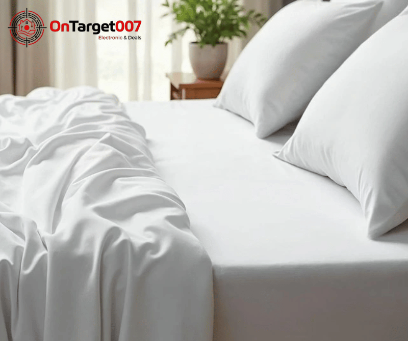 Royal Comfort 1200TC Ultra Soft Queen Bed Sheet Set White | 4 Piece Luxury Bedding