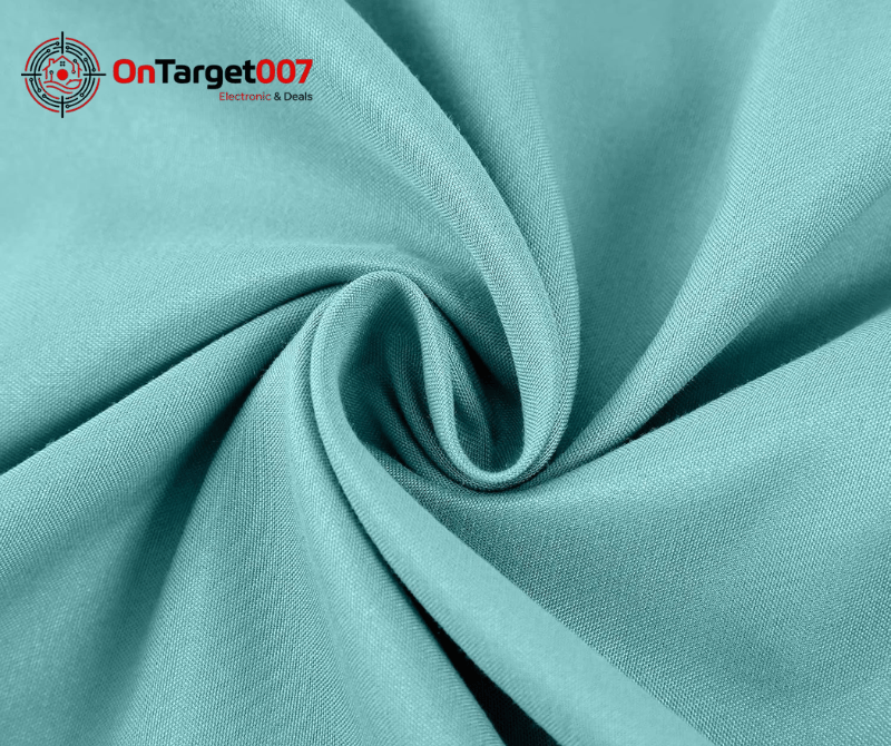 Royal Comfort 2000TC Bamboo Blend Queen Bed Sheet Set 4 Piece | Color Aqua