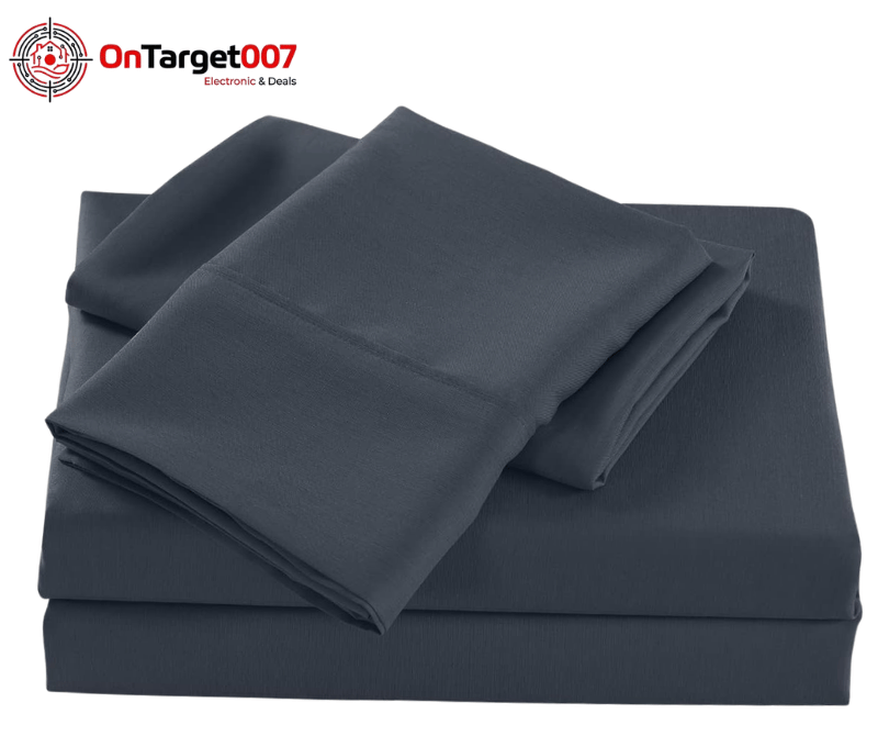 Royal Comfort Charcoal 2000TC Bamboo Blend 4pcs Set King 