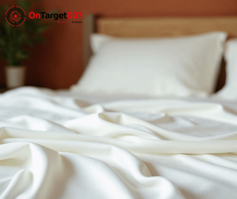 Royal Comfort Ultra soft 1000TC king Size bed sheet set 4pcs -Color| light pink| Blush pink| Dark Ivory| White