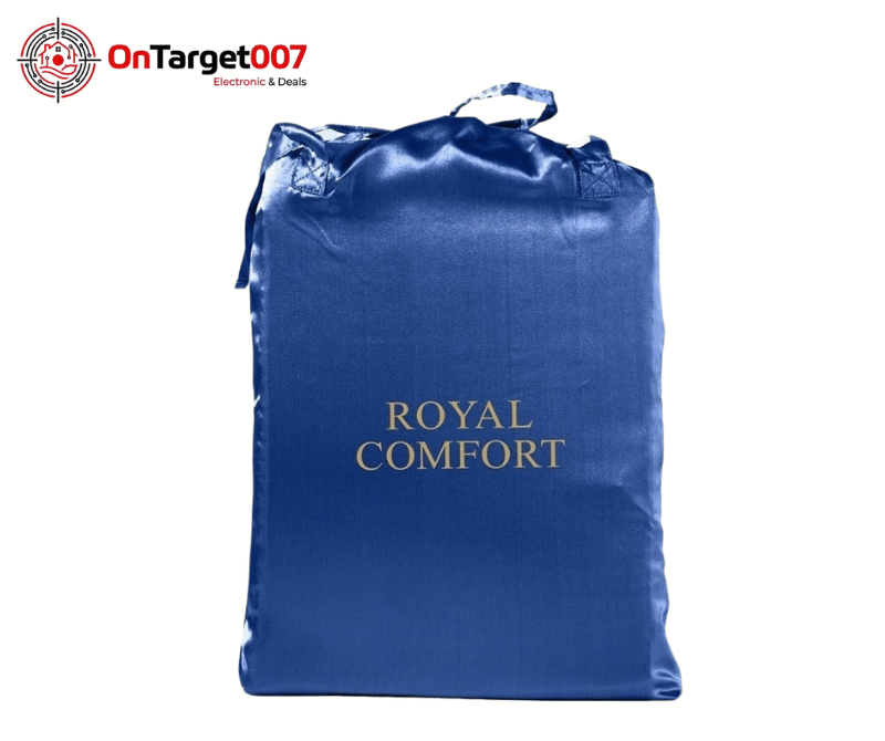 Royal Comfort 4pcs Satin sheet set Queen size 100% Satin polyester-Multicolor