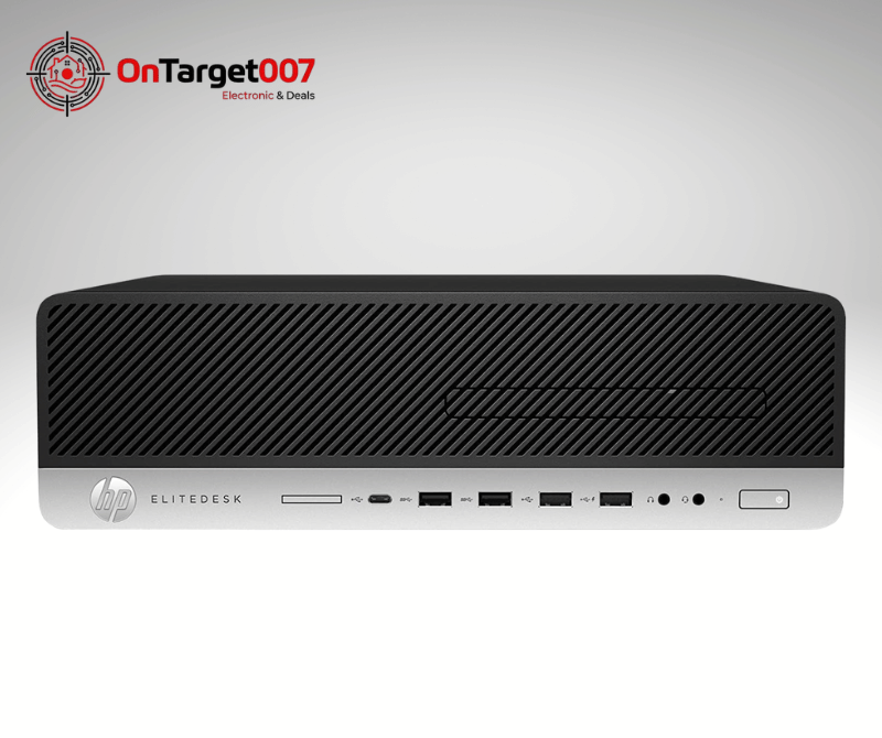 HP EliteDesk 800 G3 SFF Desktop PC – Intel Core i5 7th Gen, 4GB DDR4 RAM, 240GB SSD