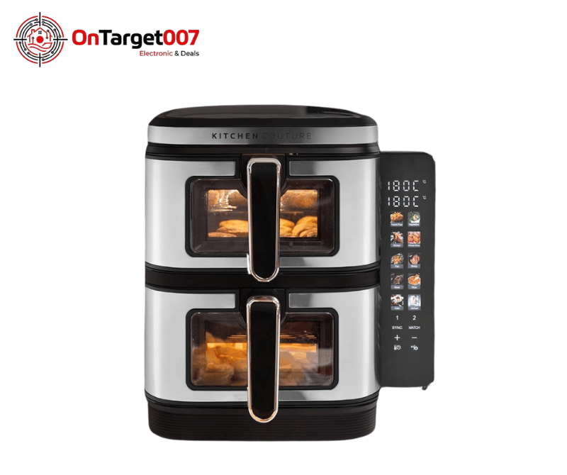 Kitchen Couture 11L dual drawer Air Fryer Oven- Boxed |Unboxed
