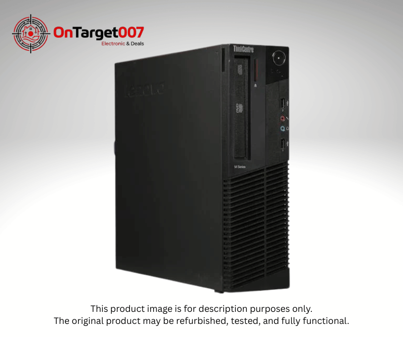 Lenovo ThinkCentre M82 & M82P SFF Desktop PC – Intel Processors, DDR3 RAM, HDD, Windows 7 Pro