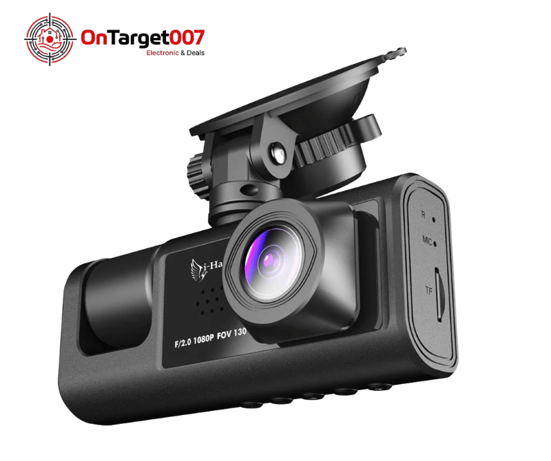 I-Hawk Defender HD Dual Vision Dash Cam – Front & Interior Car Camera Recorder