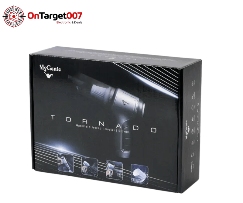 MyGenie Tornado Handheld JetVac Duster Blower – High-Speed Air Cleaning Tool