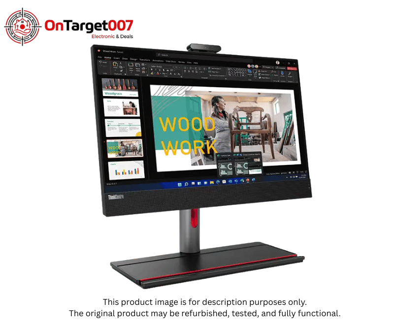 Lenovo ThinkCentre M90a Gen 3 All-in-One PC – Intel Core i7, Built-in Display, DDR4 RAM, SSD/HDD