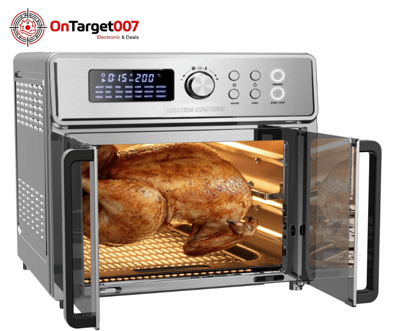 Kitchen Couture Air Fryer 25L – Large Capacity Multi-Function Air Fryer Oven