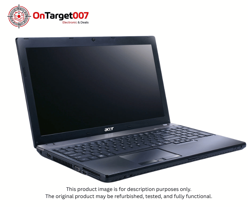 Acer MS2338  TravelMate 6595 Laptop – Intel Core i5 2nd Gen, 4GB DDR3 RAM, 500GB HDD