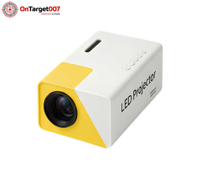 LED Projector  High Resolution Portable Mini Home Theater Projector