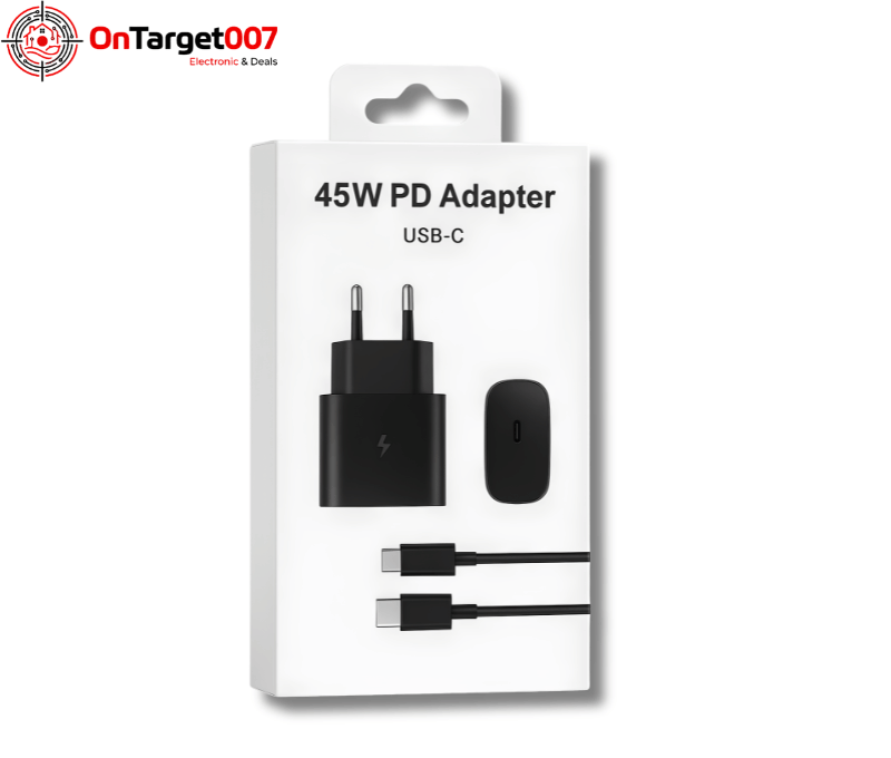 USB‑C Power Delivery Fast Charging Adapter (45W, 5A)
